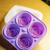 Bandeja de silicone Roxa para rosas ge - Ideal para arranjos florais. Suporte elegante para suas rosas. Compre online agora!