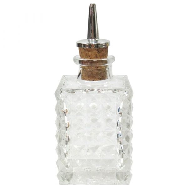Garrafa Quadrada de 100ml - Bitters de Alta Qualidade - Design Diamante Exclusivo - Compre Online Agora!
