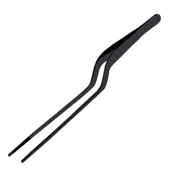 Pinça de Sushi em Titânio Preto de 20cm - Utensílio de Cozinha Resistente e Durável para Preparar Sushi de forma Precisa - Compre Online Agora!