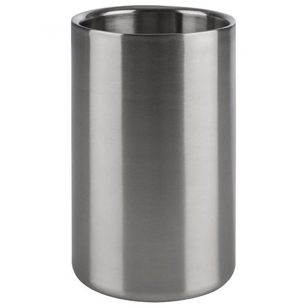 Refrigerador de garrafa em inox para uma garrafa, mantém a bebida fresca - Compre online no mercado de alta qualidade.