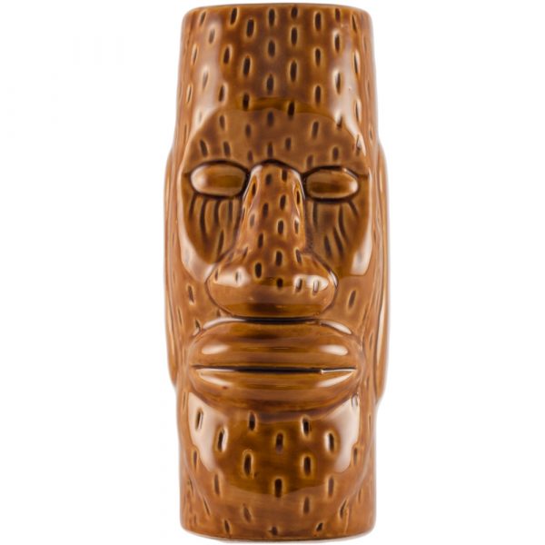 Copo de cerâmica Tiki Ilha de Páscoa 41cl - Decore a sua casa com este copo de qualidade premium. Ideal para cocktails exóticos. Compre online!