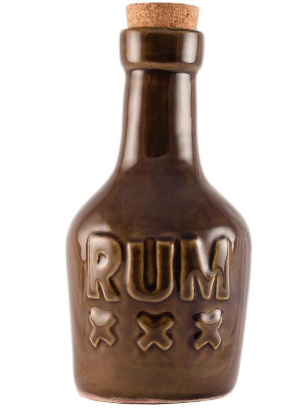 Copos Tiki de cerâmica para Rum 35cl - Conjunto de 4 copos com design único e de alta qualidade para desfrutar de cocktails tropicais. Ideal para presentear.