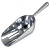 Colher de gelo em alumínio perfurado de alta qualidade, 21x6,5cm. Utensílio de cozinha prático e durável para drinks.