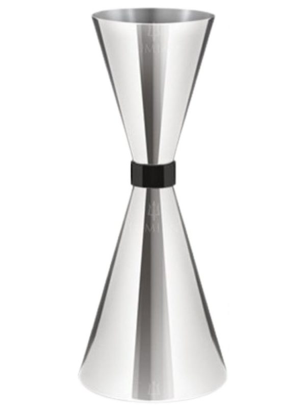 Medidor Jigger Sr. Slim 30/45ml (10/15/20ml) Rubi Preto - Ferramenta de Bar Profissional de Precisão, Ideal para Coquetéis - Compre Online no Nosso Site!