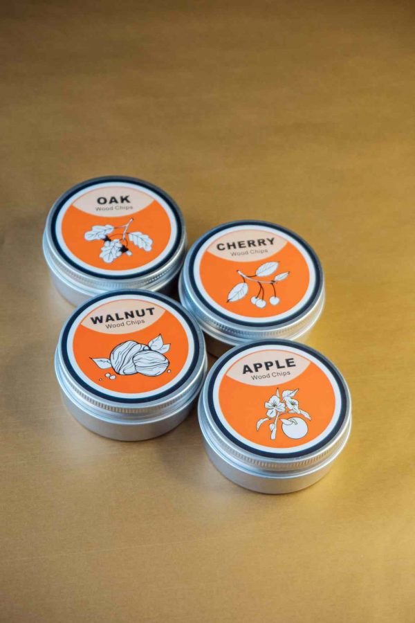 Kit de fumeiro artesanal para cocktails com lascas de madeira - Aromas requintados para drinks únicos. Compre online!