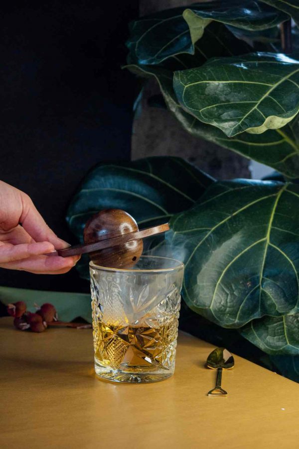 Kit de fumeiro de cocktail com lascas de madeira para aromatizar bebidas artesanais - Aperfeiçoe os seus cocktails com este conjunto de qualidade top!