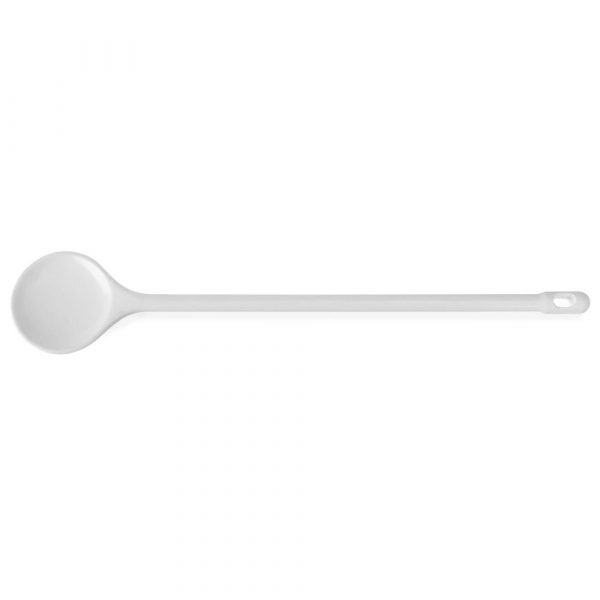 Colher de cozinha branca de alta qualidade, 375x70mm - Utensílio indispensável para a sua cozinha. Compre online agora!