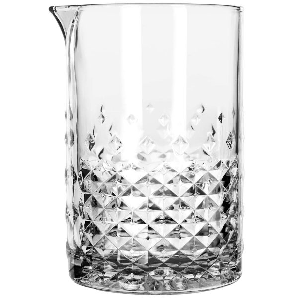 Jarra de Vidro Mistura Vidro Carats 75cl - Elegância e Qualidade para a sua mesa. Perfeita para servir com requinte e sofisticação. Ideal para presente.