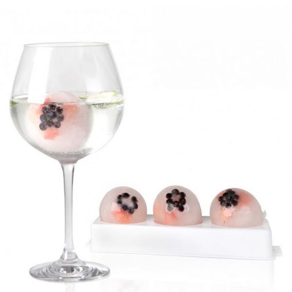 Forma de Gelo com 3 Esferas de 6cm - Produto de Qualidade Premium para Gelo Caseiro - Compre Agora!