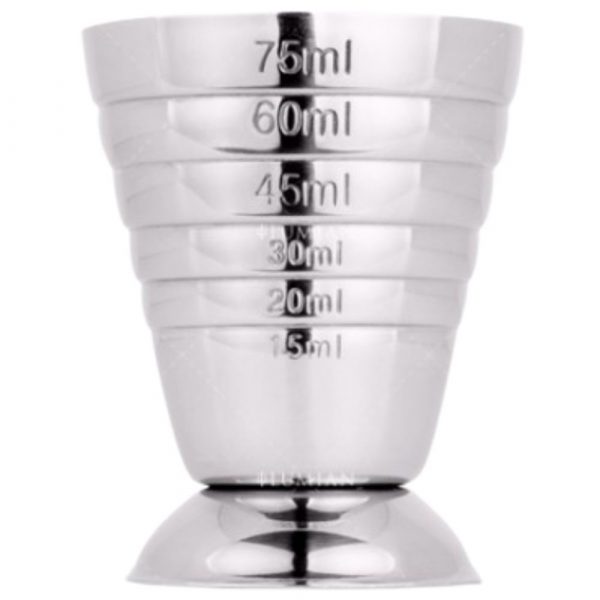 Medidor Multi Nível de 15-75ml Urano para Coquetéis - Ferramenta de Bar Profissional com Design Exclusivo e Alta Qualidade. Compre Online!