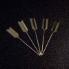 Palhetas de Cocktails Golden Feather - Adicione charme e elegância às suas bebidas com estas palhetas douradas de alta qualidade. Ideal para eventos especiais!