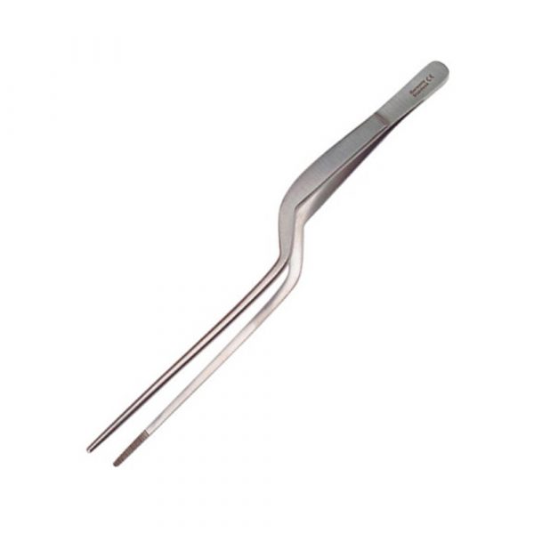 Pinça Sushi e Sashimi Prateada de 14cm para uma experiência culinária premium. Ideal para preparar sushi e sashimi. Adquira já!