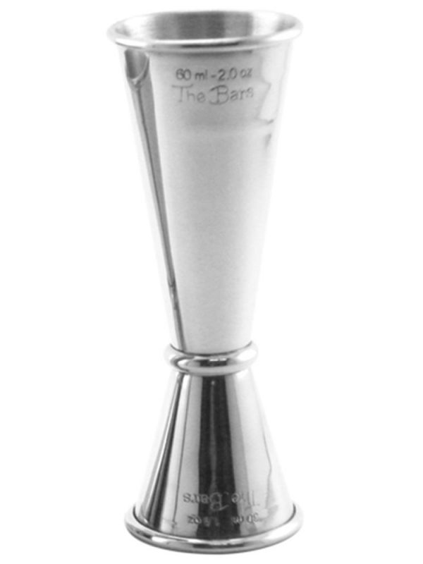 Medidor de Coquetel PRO JIGGER 30-60ML (15-22,5-37,5-45ML) JAPONÊS em Aço Inoxidável para Bartenders Profissionais - Compre Online!