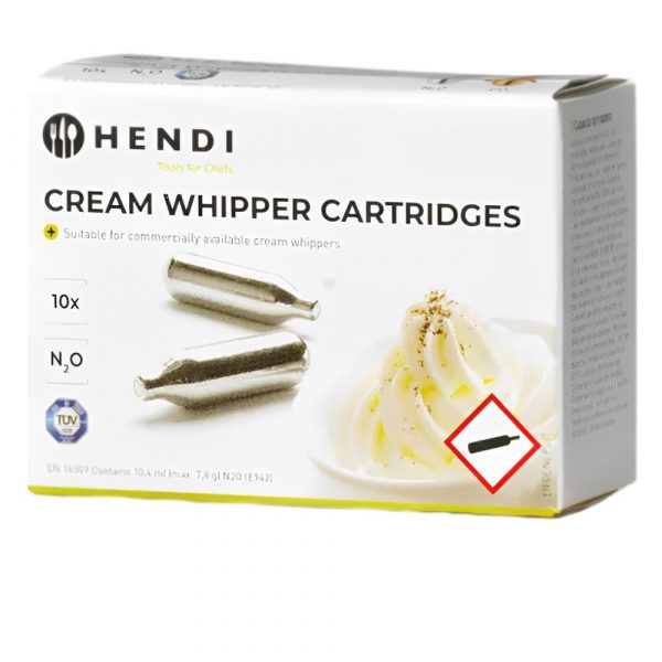 Recargas de Nitrogênio para Cremes e Espumas - 10 Unidades, ref. 588208 | Ideal para tratamentos de qualidade | Compre online!
