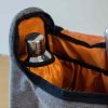 Saco de ferramentas para barman cinzento de alta qualidade para mixologia profissional e personalizada. Compre online agora!