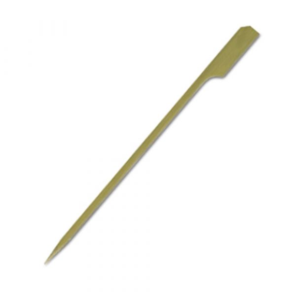 Espeto de Bambu para Golfe de 15cm - Utensílio de Qualidade Premium para Churrasco e Eventos Esportivos