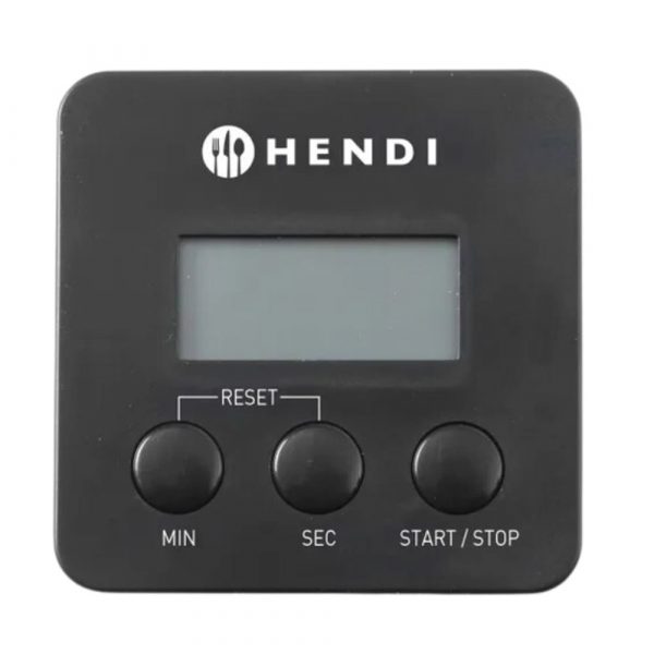 Temporizador de Cozinha Digital Compacto 20x67x67mm com Clip Magnético - Controle o Tempo de Cozimento com Precisão e Facilidade.