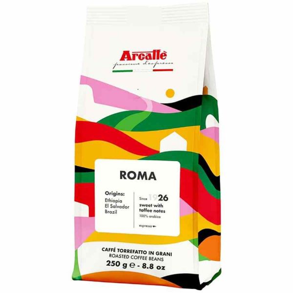 Grãos de café Arcaffè Gorgona - Café premium da mais alta qualidade para comprar online