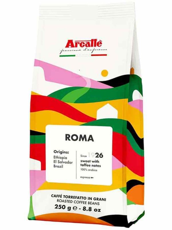 Grãos de café Arcaffè Gorgona - Café premium da mais alta qualidade para comprar online