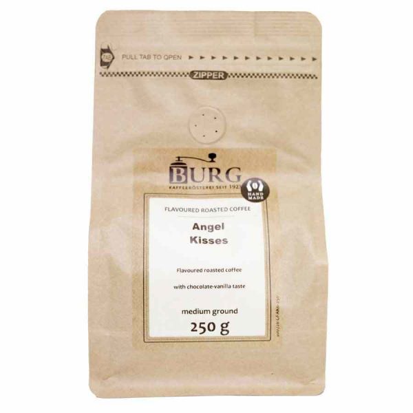 Delicie-se com o Café Sabor Burg, Beijos de Anjo 250 g Moído - Aroma celestial em cada chávena! Compre online e aproveite a qualidade premium.