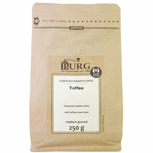Café Sabor Burg Moído com Delicioso Sabor a Caramelo - 250 g. Café de Qualidade Premium para Comprar Online. Ideal para os Amantes de Café.