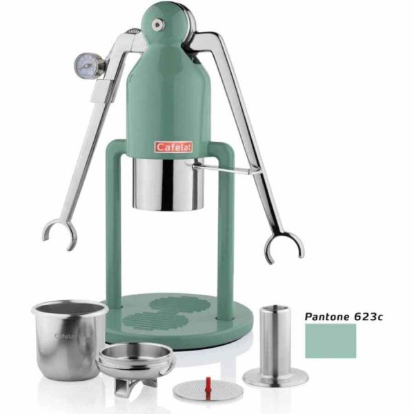 Máquina de café expresso manual Cafelat Robot Barista, design premium para o café perfeito em casa. Ideal para amantes de café exigentes. Compre já!