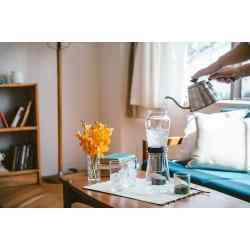 Stylish stainless steel milk jug for baristas, perfect for latte art and steamy froths