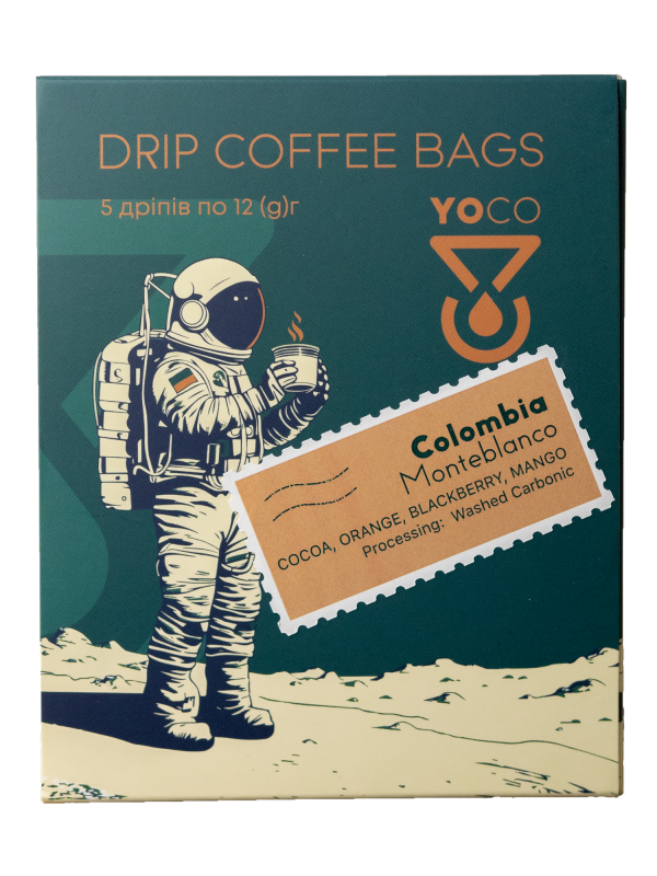 Café Colômbia MONTEBLANCO Premium | 5 gotas mono - Compre online agora! Delicie-se com este café de qualidade excepcional.