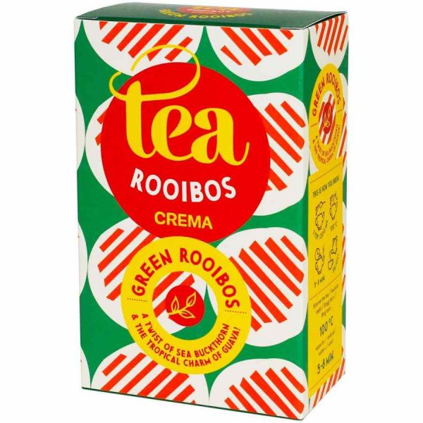 Chá de Rooibos Verde com Espinheiro Mar e Goiaba, 75 g - Delicie-se com esta mistura única e saborosa de chá verde Rooibos. Compre agora!