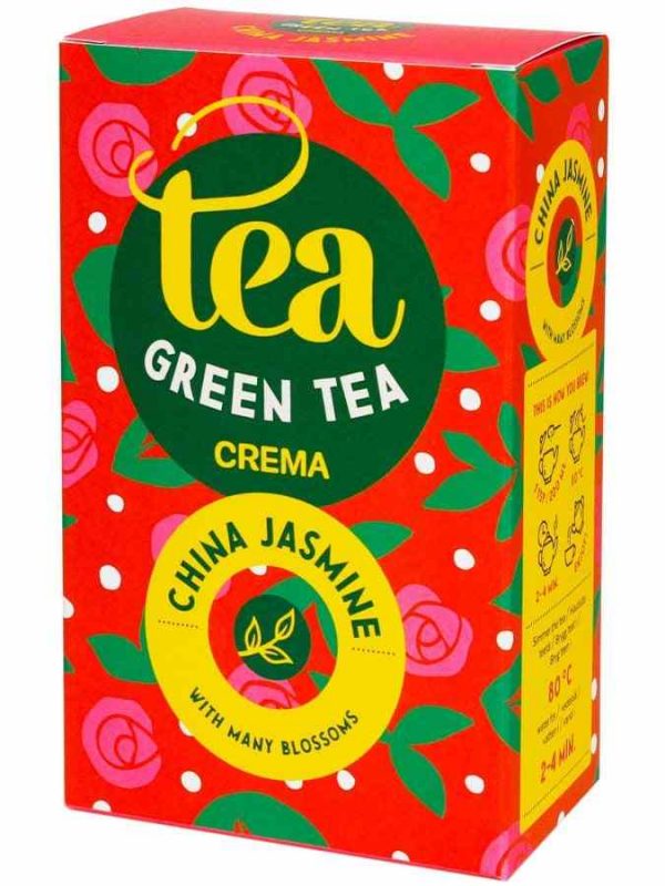Chá Verde da China com Jasmim e Flores 75 g - Delicie-se com esta crema de chá verde de qualidade superior! Experimente já.