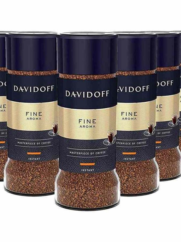 Café Instantâneo Davidoff Fine Aroma 6 x 100 g - Aromático e requintado, perfeito para os amantes de café exigentes. Compre online agora!