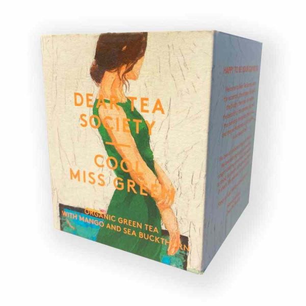 Chá verde orgânico Cool Miss Green da Dear Tea Society em embalagem de 80 g - A escolha refrescante e saudável para os amantes de chá verde!