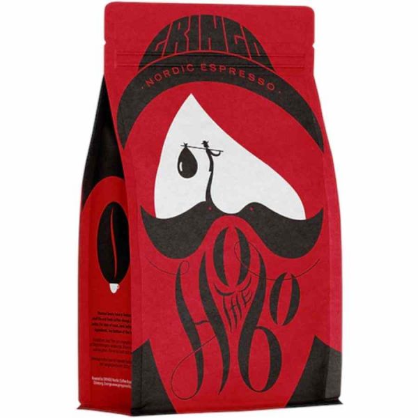 Gringo Nordic The Hobo Espresso 500 g de café em grão: uma experiência rica em sabor para os amantes de café! Compre online agora.