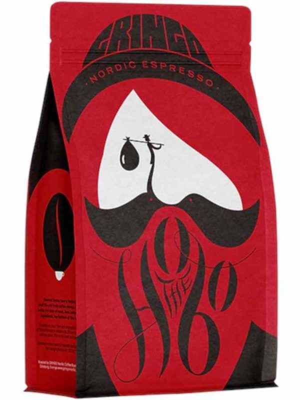 Gringo Nordic The Hobo Espresso 500 g de café em grão: uma experiência rica em sabor para os amantes de café! Compre online agora.