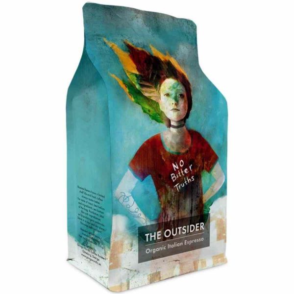 Gringo Nordic The Outsider Espresso Italiano Orgânico 500 g Café em Grãos - Qualidade premium para um café perfeito em casa
