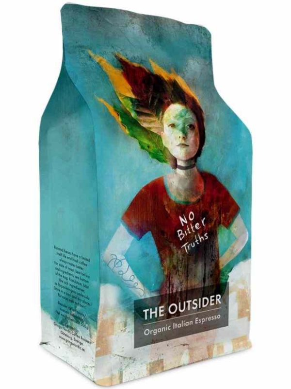 Gringo Nordic The Outsider Espresso Italiano Orgânico 500 g Café em Grãos - Qualidade premium para um café perfeito em casa