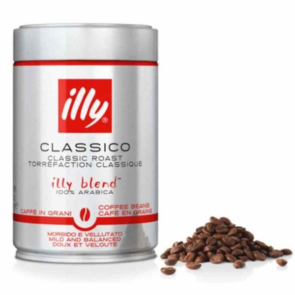Café Illy Espresso Clássico 250 g - Aroma Intenso e Sabor Autêntico para desfrutar em casa. Compre agora e viva a excelência do café italiano!