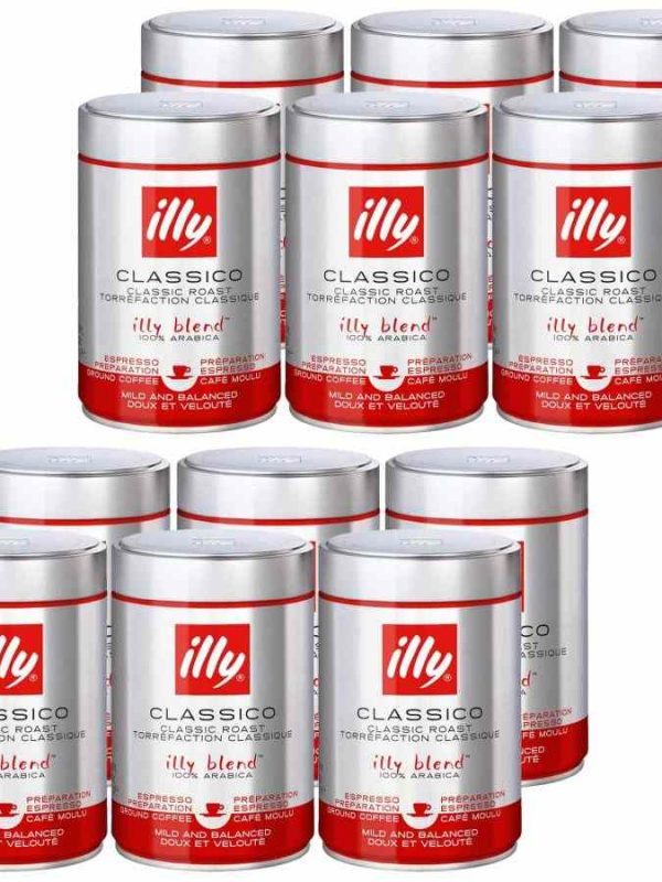 Café illy Espresso Clássico 250g - Aroma intenso e sabor suave para os amantes de café. Compre online e saboreie a qualidade illy.