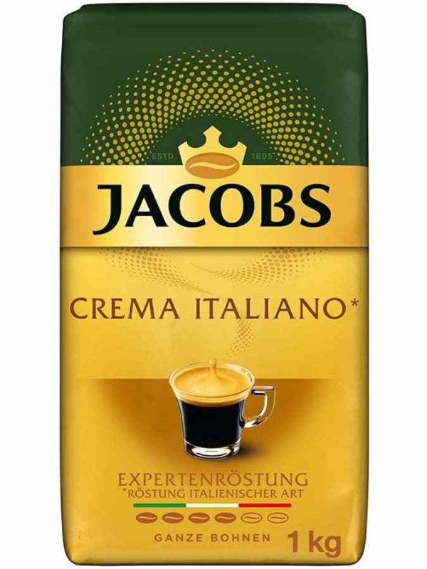 Café em grãos Jacobs Experten Creme Italiano de 1 kg, para os amantes de café exigentes. Aproveite esta deliciosa experiência!