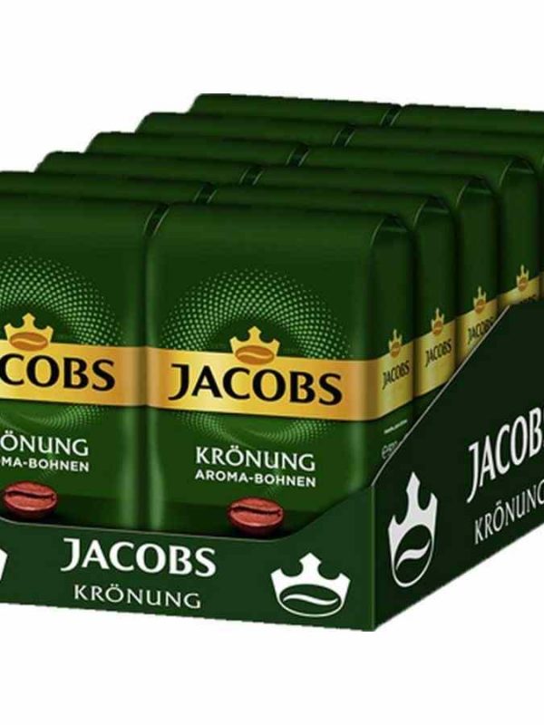 Café em Grãos Jacobs Krönung 12 x 500 g - Sabor Intenso e Aromático para os Amantes de Café | Compre Online na nossa Loja