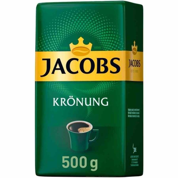 Café Jacobs Kronung 500g moído torrado - Aroma rico e intenso para momentos únicos. Compre o melhor café online!