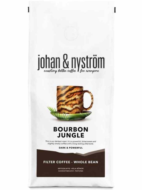 Café em grãos Johan & Nyström Bourbon Jungle de alta qualidade, 500 g - Compre online para desfrutar de um verdadeiro aroma de café.