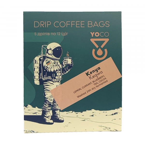 Sacos de gotejamento Quênia Kegwa | Conjunto de 5 sacos premium para café, com design de qualidade. Ideal para compras online.