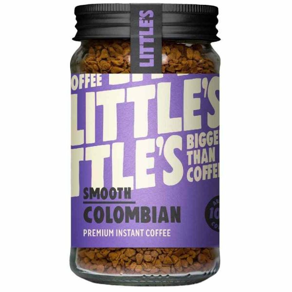 Experimente o delicioso Café Instantâneo Premium Colombiano Little's 50 g - Aroma intenso e sabor irresistível. Adquira já o seu!