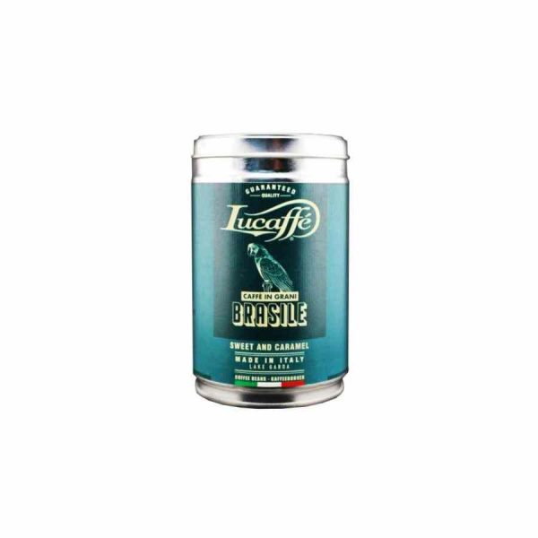 Lucaffé Brasile 250 g Café em Grãos - Café gourmet do Brasil em grãos para os amantes de café exigentes. Compre online!