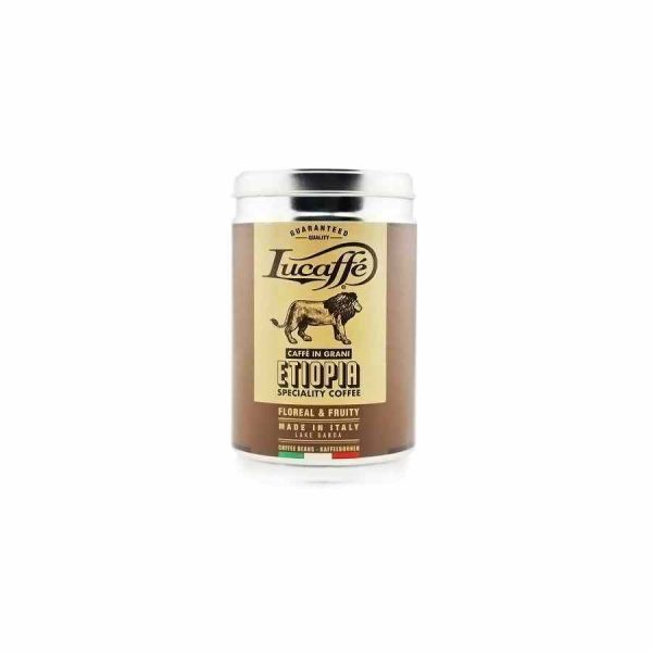 Café Lucaffé Etiópia Speciality 250 g - Grãos de café de alta qualidade para os apreciadores exigentes. Compre online agora!