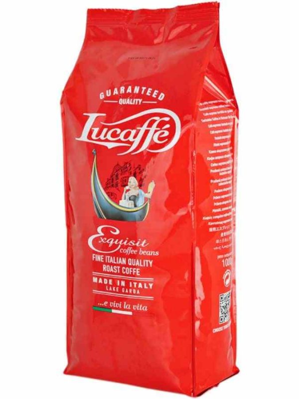 Café Lucaffé Exquisit 1 kg em grãos - Aromático e requintado para os apreciadores de café. Compre agora e desfrute da qualidade superior.