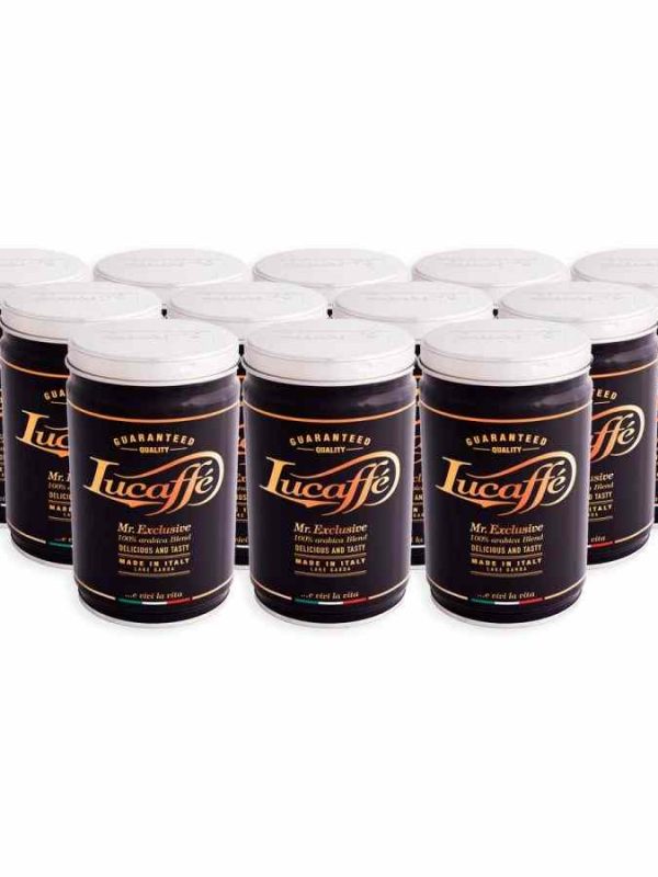 Café Lucaffé Mr Exclusive 100% Arábica para os amantes de café exigentes. Compre online e desfrute do melhor sabor.