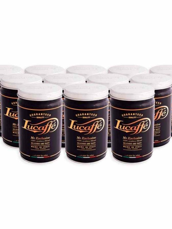 Café Lucaffé Mr Exclusive 100% Arábica, Qualidade Premium para Comprar Online - Aroma Rico e Sabor Distinto.