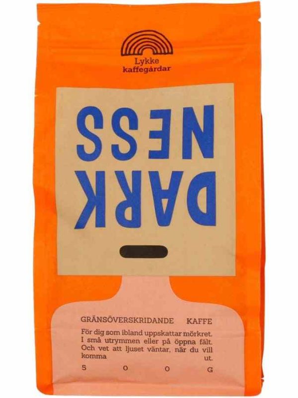 Café Lykke Darkness 500 g em grãos - Aroma intenso e sabor irresistível. Compre online e desperte os seus sentidos.